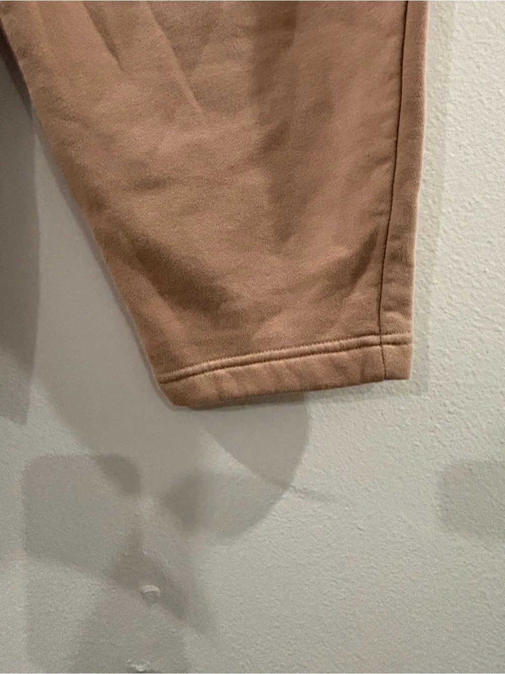 Nike Women's Tan Cropped Hoodie & Drawstring Joggers